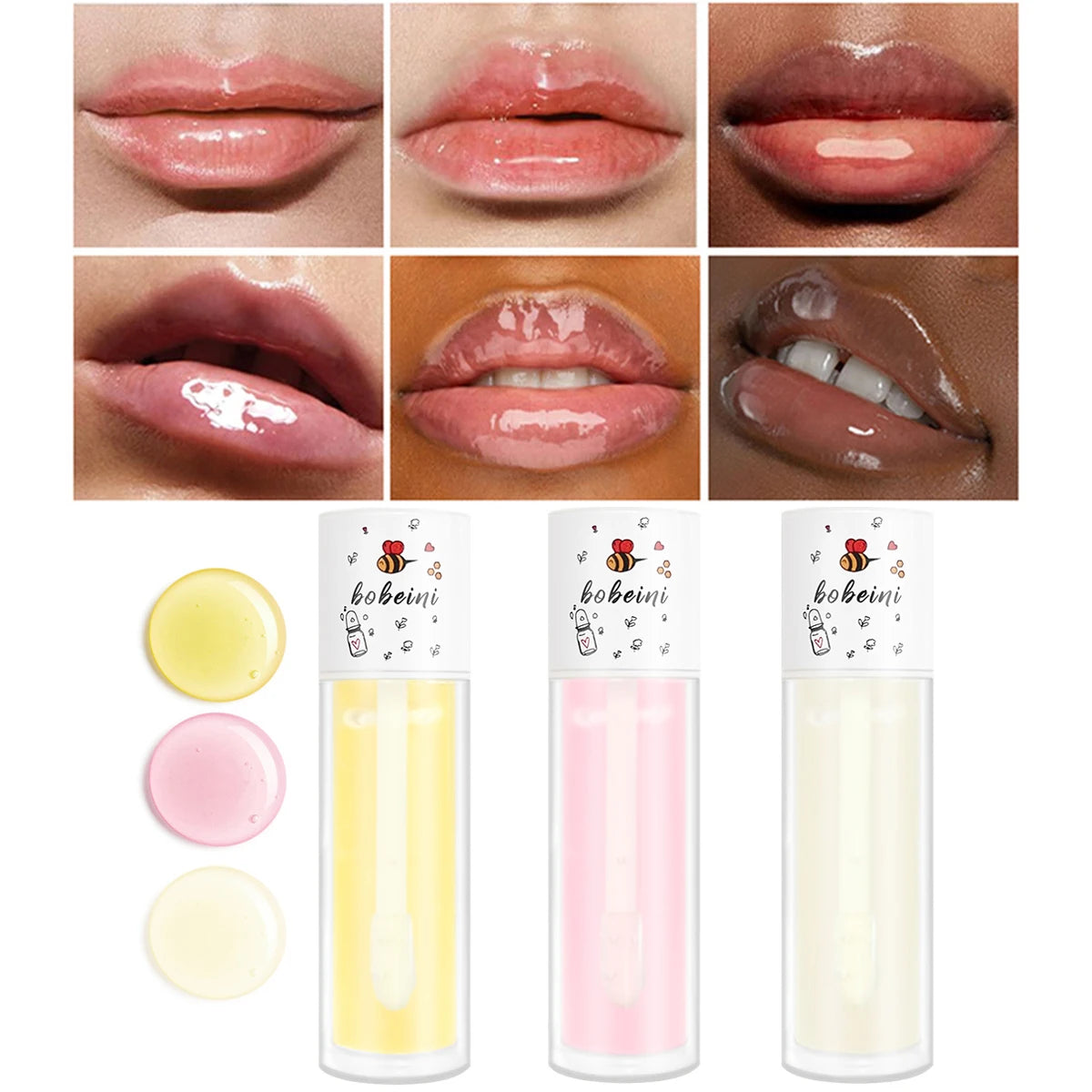 Moisturizing & Long-Lasting Hydrating Peach Honey Lip Oil