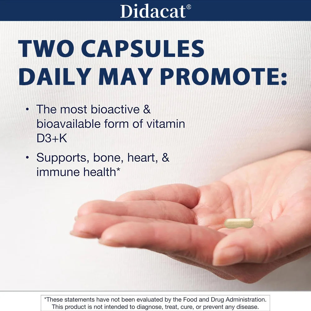 Vitamin D Supreme 5000 IU - Support Immune System + Bone Health - Gluten Free Vitamin D3 Supplement with Vitamin K