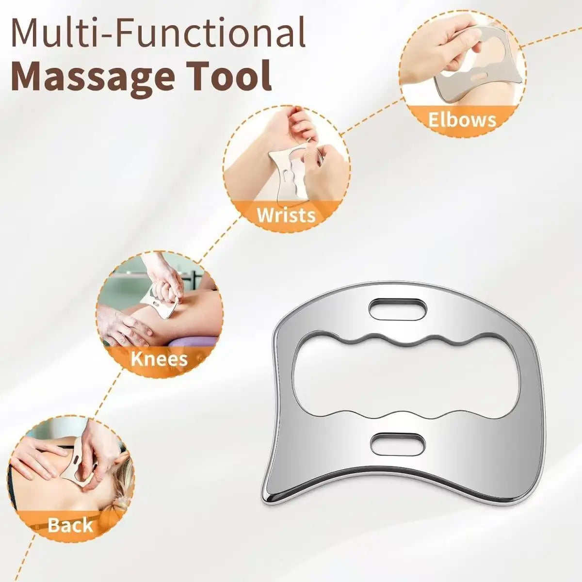Stainless Steel Gua Sha Tool & Muscle Scraper Tool & Gua Sha Facial Tools