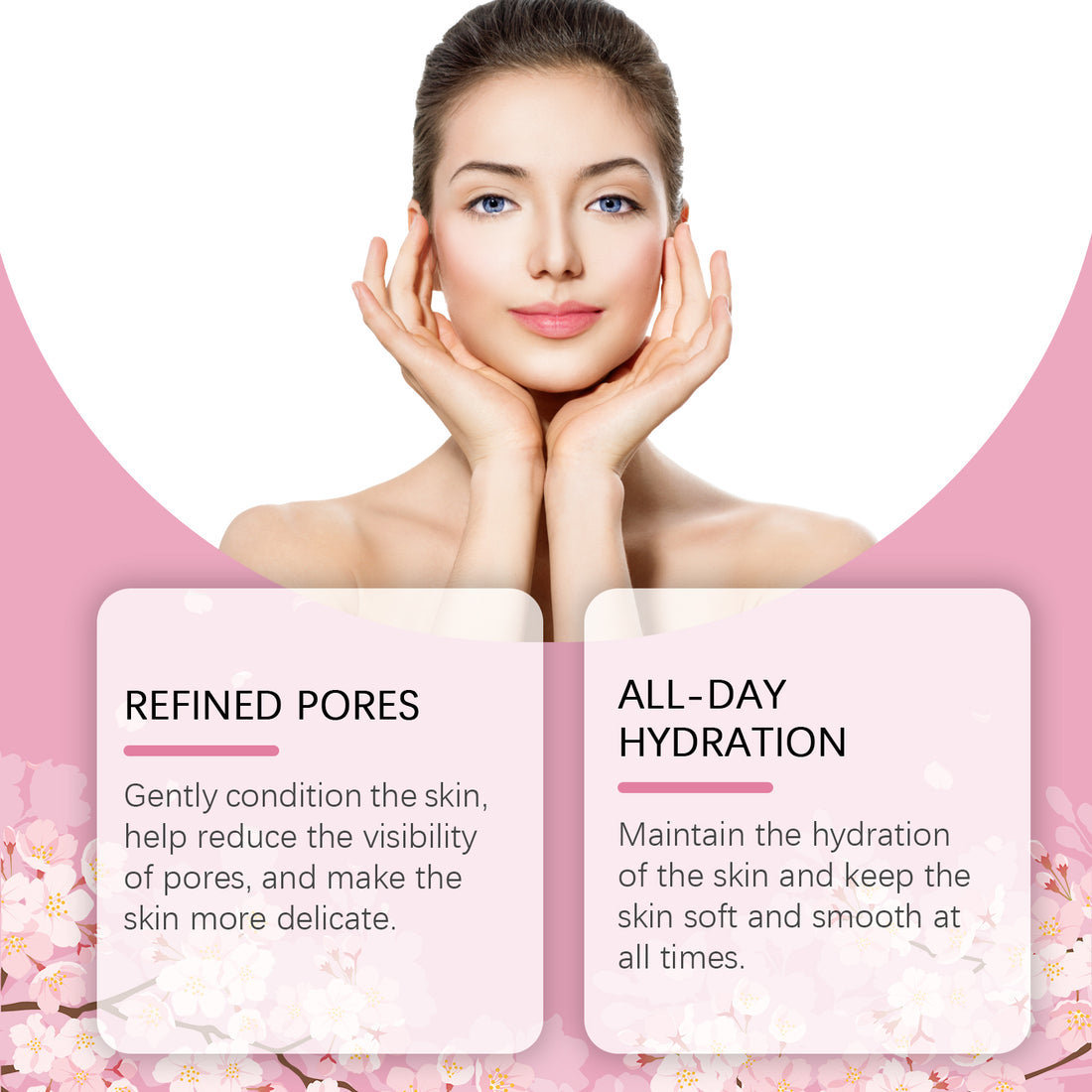 Jaysuing Cherry Blossom Hydrating Toner Hydrates And Moisturizes And Brightens Skin Refreshing Skincare Essence Water