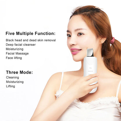 Ultrasonic Deep Cleansing Facial Cleaner