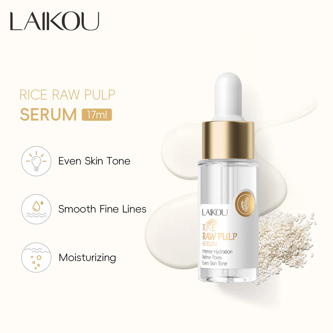 White Rice Essence Face Serum