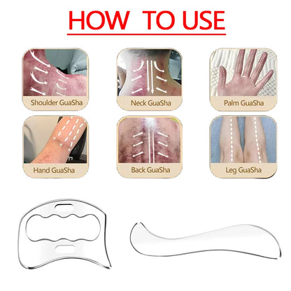 Gua Sha &amp; Graston Massage Tool Set