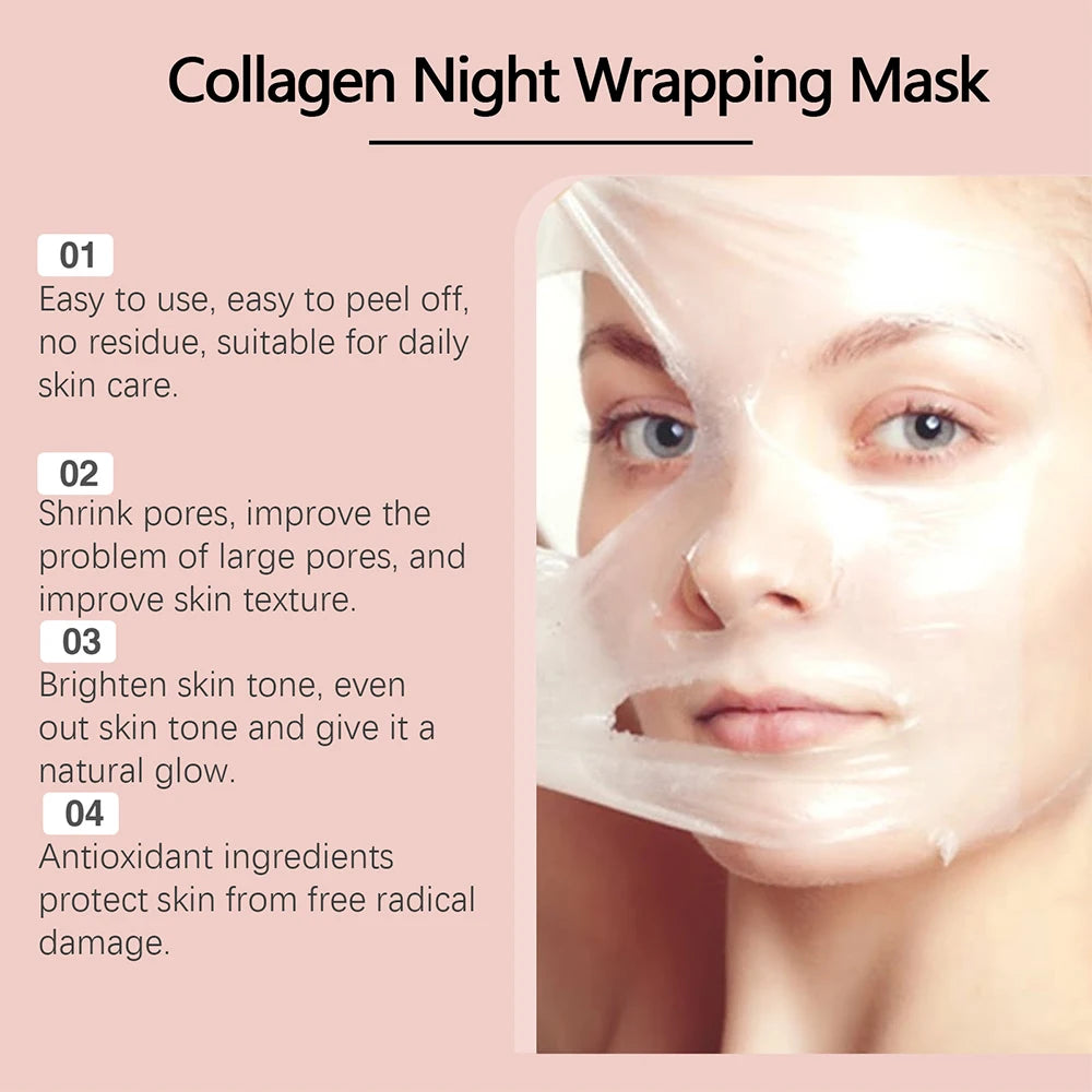 Collagen, Kojic Acid &amp; Turmeric Peel-Off Facial Mask
