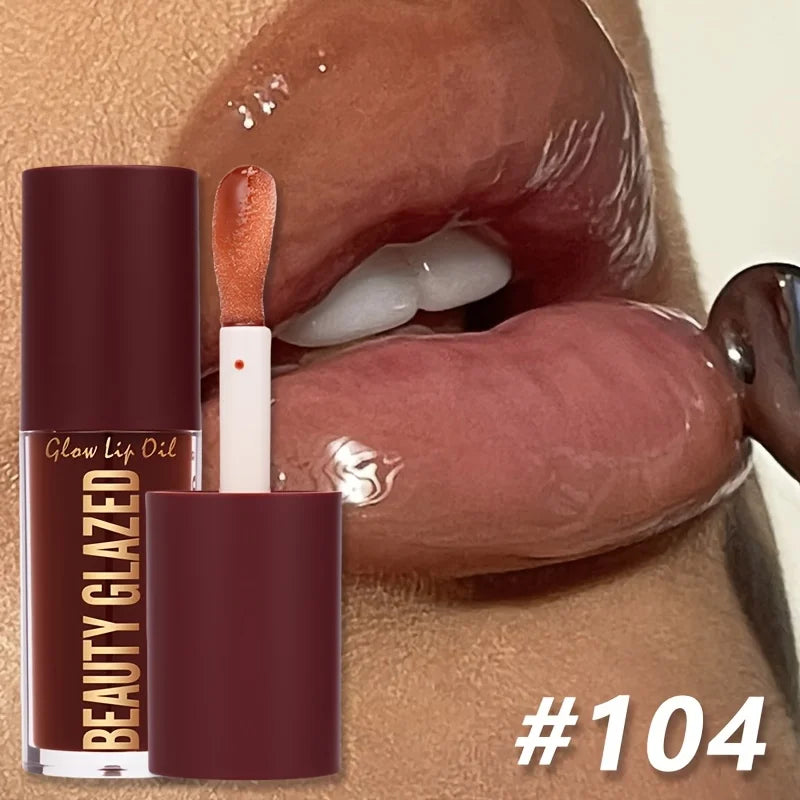 4-Color Moisturizing Lip Oil Lip Gloss Set