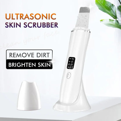 Ultrasonic Skin Scrubber Cleansing Device