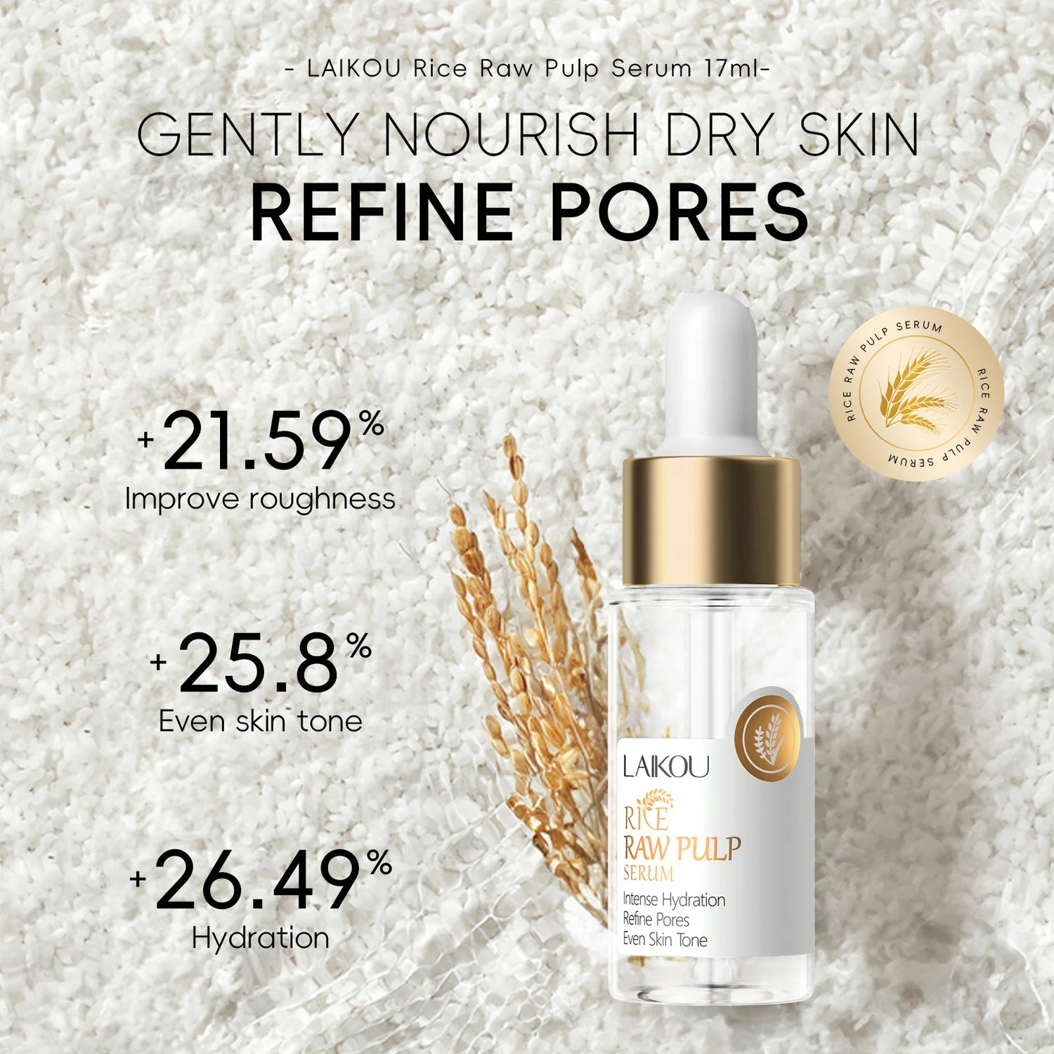 White Rice Essence Face Serum