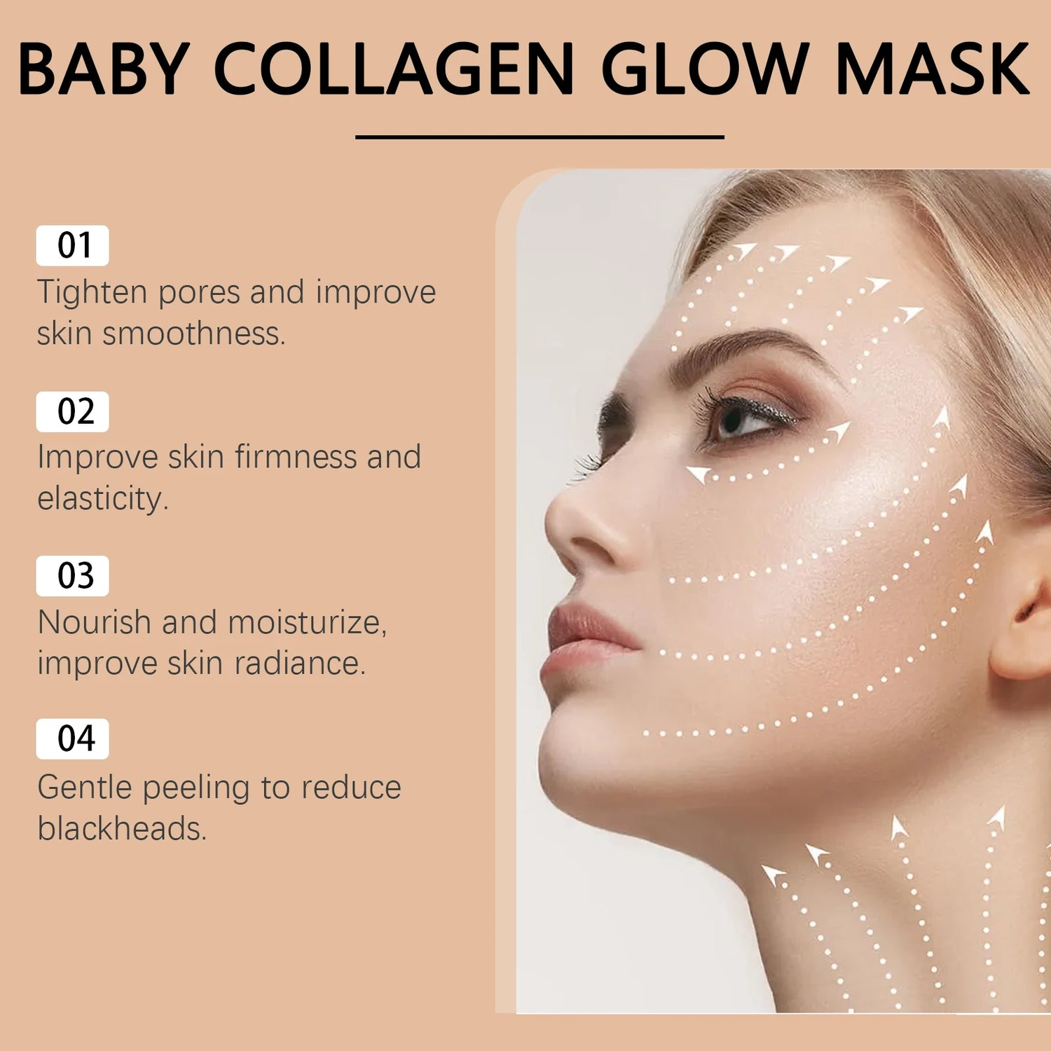 Collagen Peel-Off Health Skin Care Facial Mask