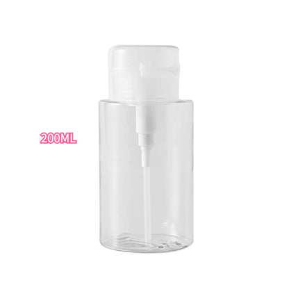 Ultimate Portable Skincare Kit Essential: Transparent Refillable Atomizer - Easy-Press Pump for Precise Dispensing of Serums