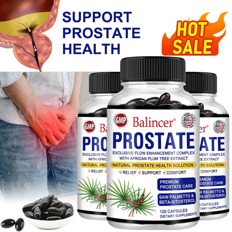 Saw Palmetto Sitosterol Capsules for Men&