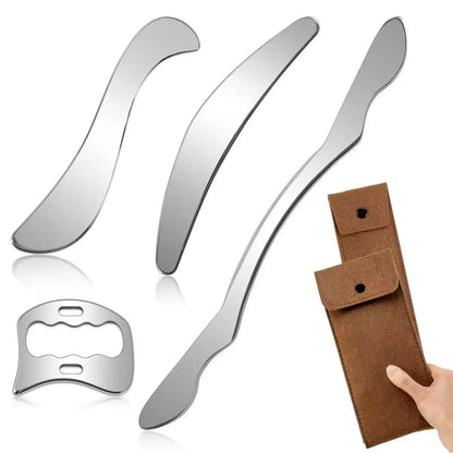 Stainless Steel Gua Sha Tool &amp; Muscle Scraper Tool &amp; Gua Sha Facial Tools
