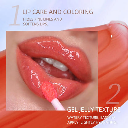 Plump Lip Glow oil Lip Care Oil Plumping Lip Gloss Non-Sticky Formula lip oil moisturizing Lipstick Hydrating Polished lips oil