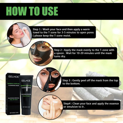 Bamboo Charcoal Blackhead Remover Mask