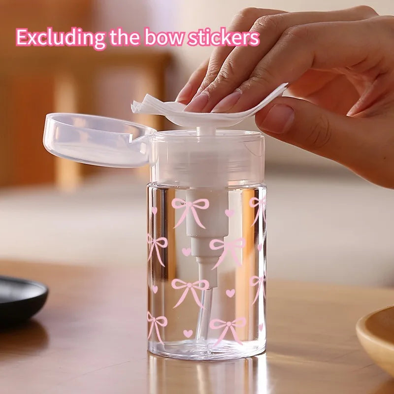 Ultimate Portable Skincare Kit Essential: Transparent Refillable Atomizer - Easy-Press Pump for Precise Dispensing of Serums