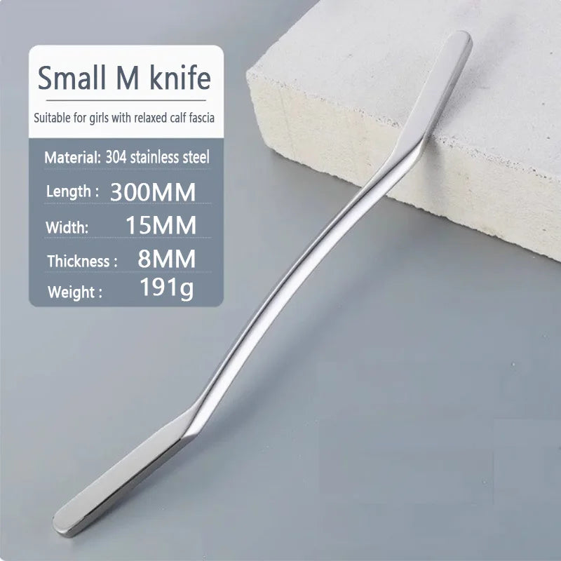 Gua Sha Scraping Massage For Large Muscles Soft Tissue Stainless Steel Tool Deep Tissue Release Therapye Myofascial Massagers