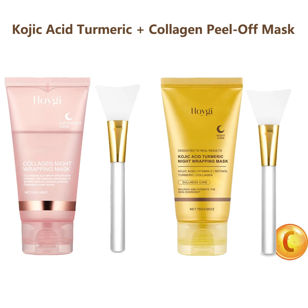 Collagen, Kojic Acid &amp; Turmeric Peel-Off Facial Mask