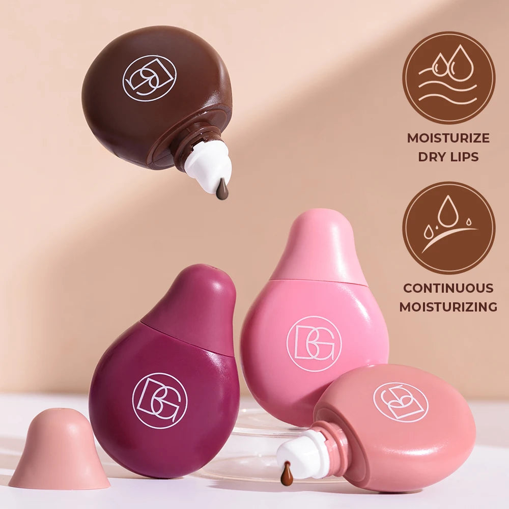 4-Color Lip Gloss Oil Set