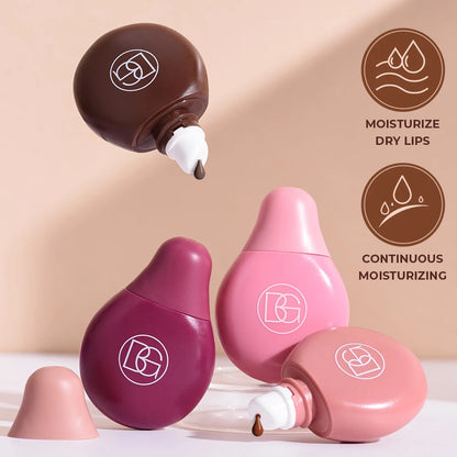 4-Color Lip Gloss Oil Set