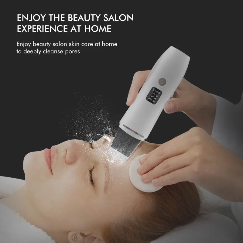 Ultrasonic Skin Scrubber Cleansing Device