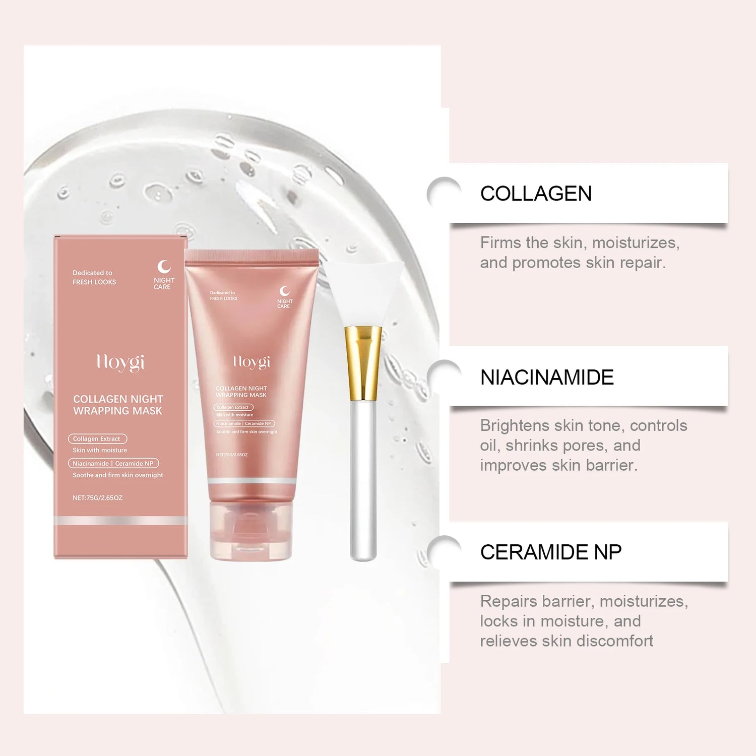 Collagen Night Peel-Off Wrapping Mask