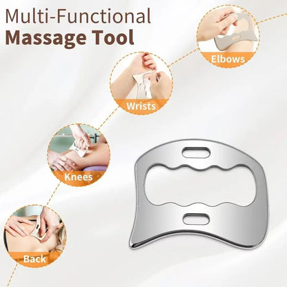 Stainless Steel Gua Sha Tool &amp; Muscle Scraper Tool &amp; Gua Sha Facial Tools