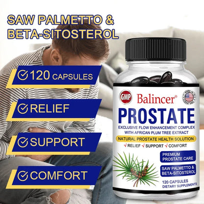 Saw Palmetto Sitosterol Capsules for Men&