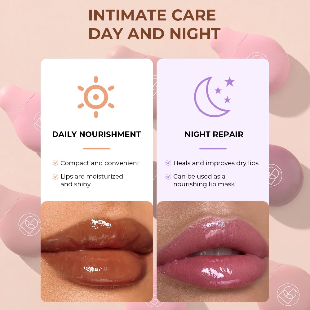 4-Color Lip Gloss Oil Set