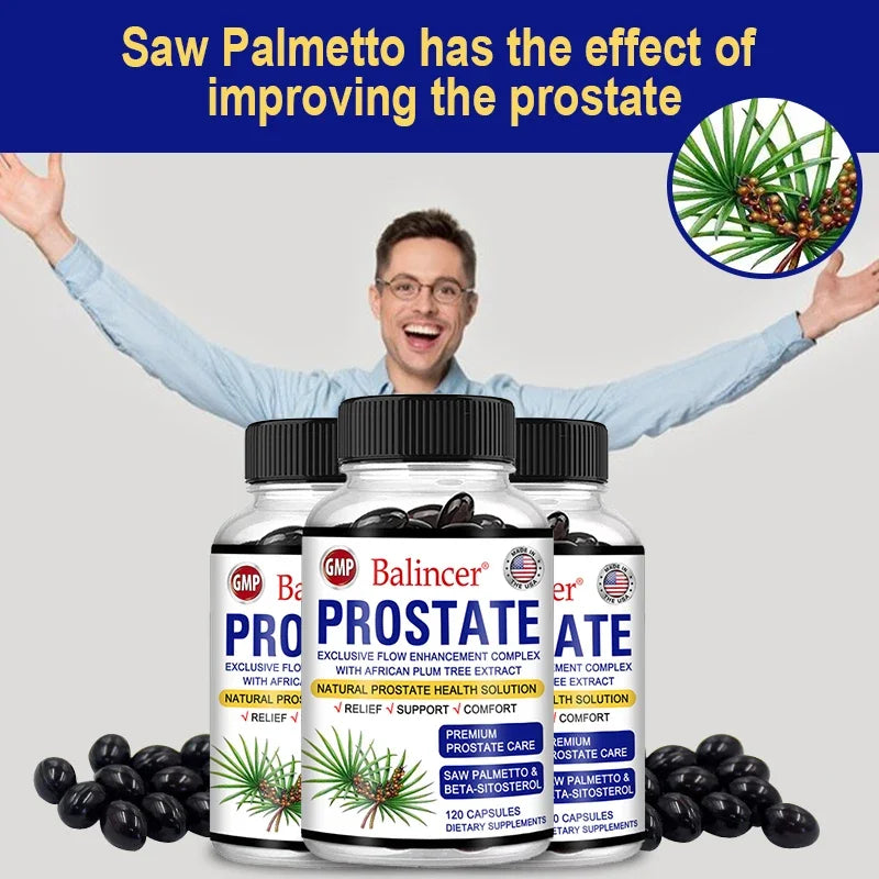 Saw Palmetto Sitosterol Capsules for Men&