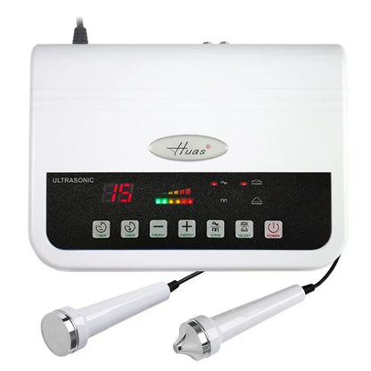 2in1 Ultrasonic Facial Beauty Machine Ultrasound Massager Face Lifting Cleaning Skin Tightening Anti Wrinkle Body Massage Device