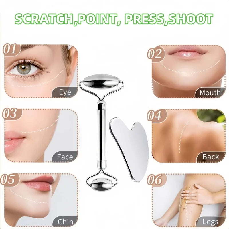 Facial &amp; Body Gua Sha Scraping Massage Roller