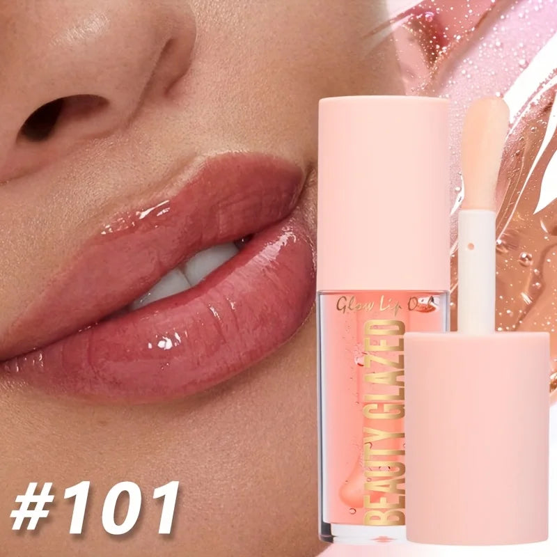 4-Color Moisturizing Lip Oil Lip Gloss Set
